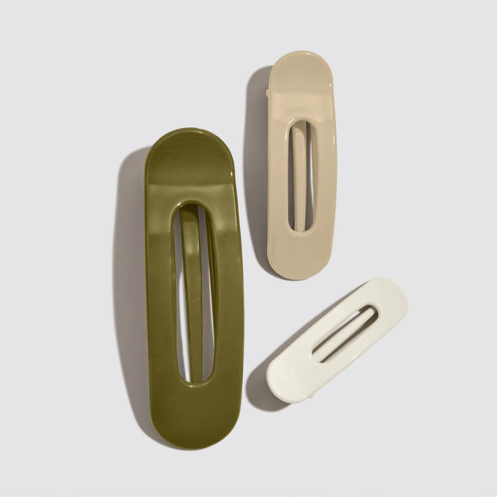 FLAT LAY CLAW CLIP, S/3