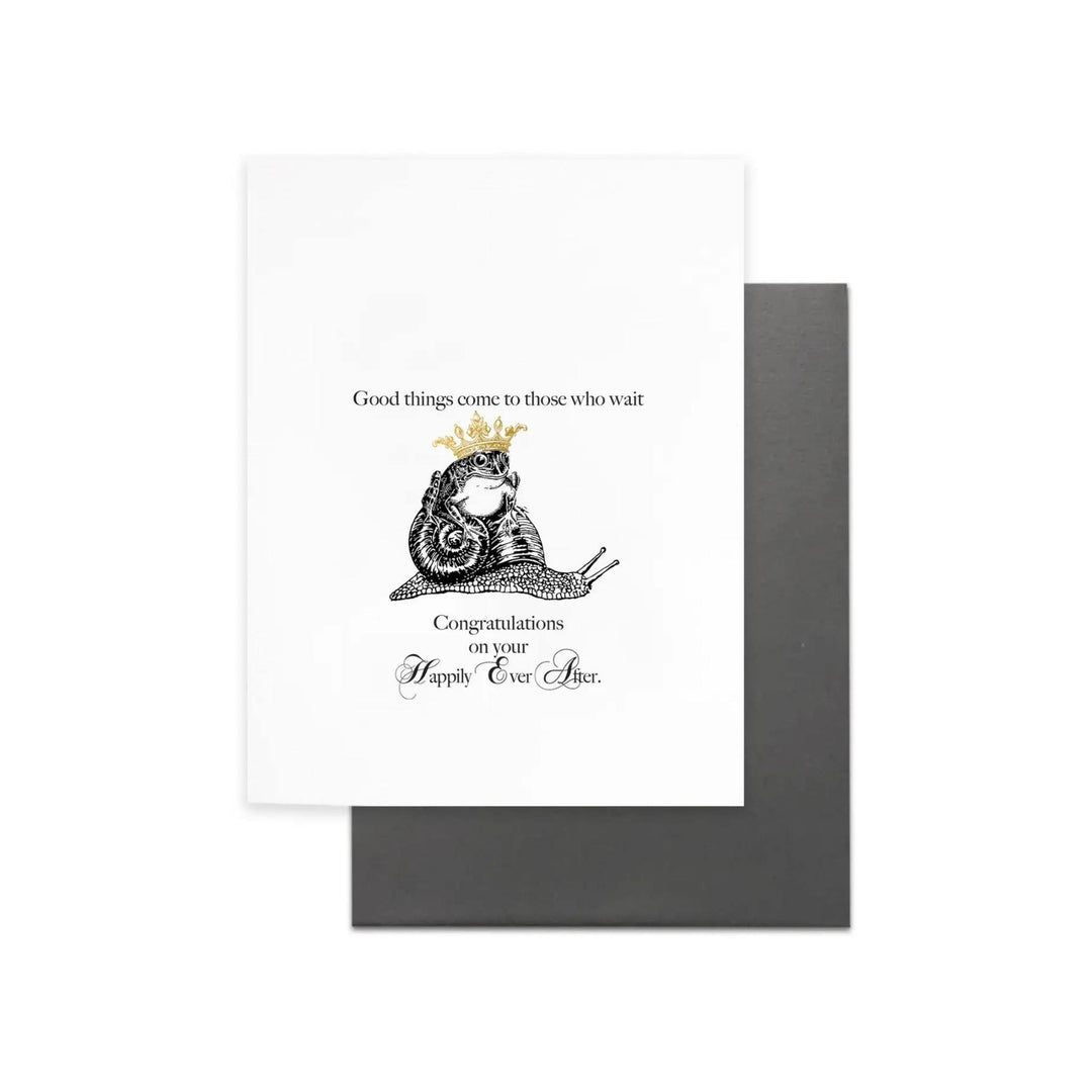 HAPPILY EVER AFTER GREETING CARD