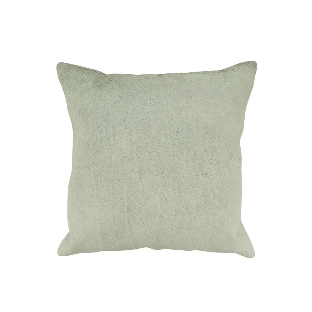 COWHIDE PILLOW, GREY