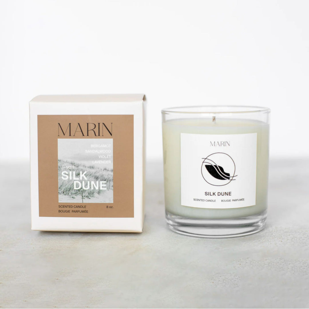 MARIN SCENTED CANDLE, SILK DUNE