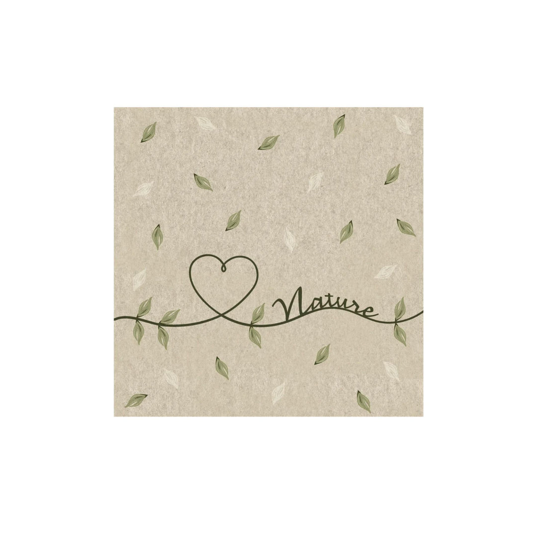 LOVE OF NATURE, NATURAL LUNCH NAPKINS