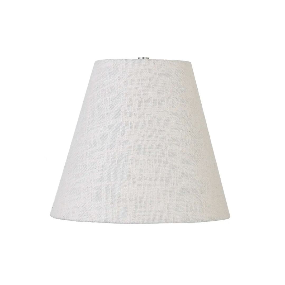 DELL TABLE LAMP, PEARLED WHITE