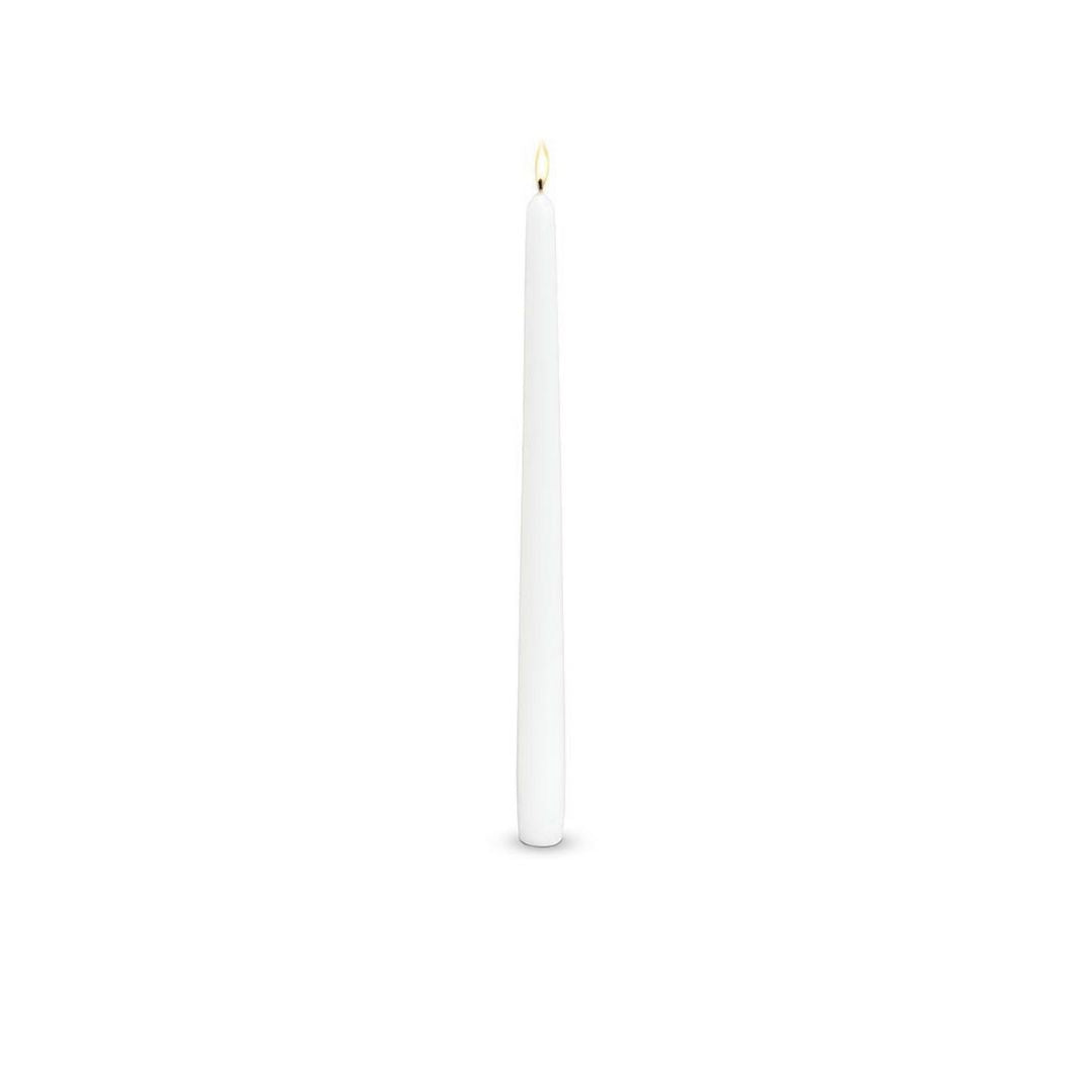 CLASSIC TAPER CANDLE, WHITE