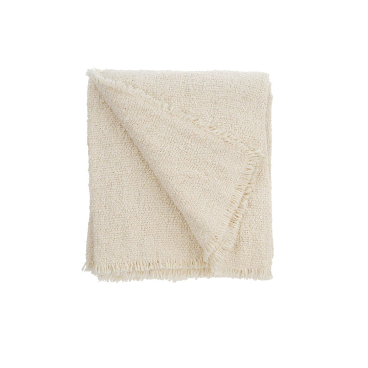 FRINGED BOUCLE THROW COLLECTION