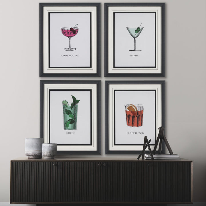 VINTAGE COCKTAILS ART COLLECTION