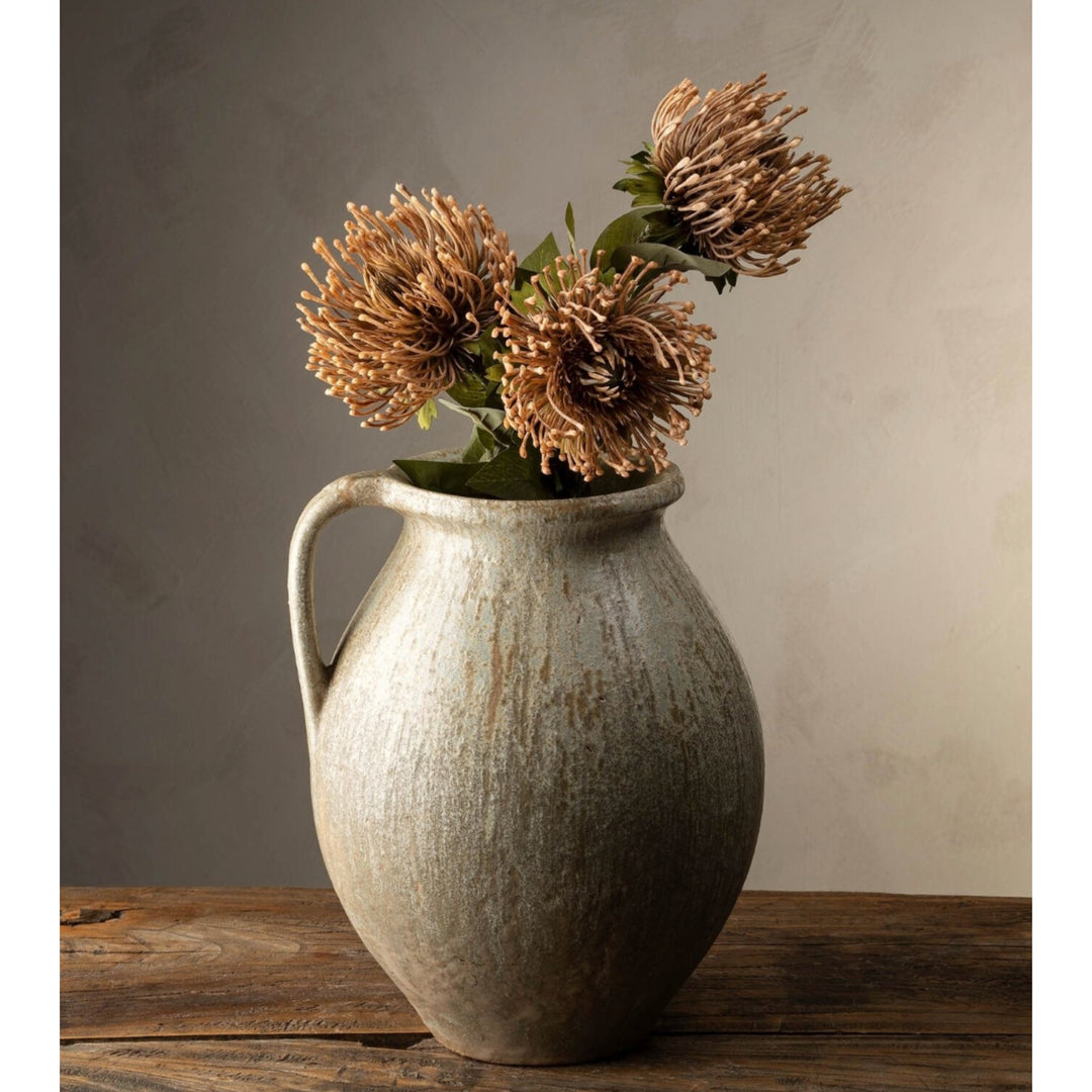 PIN CUSHION FLORAL STEM, NATURAL