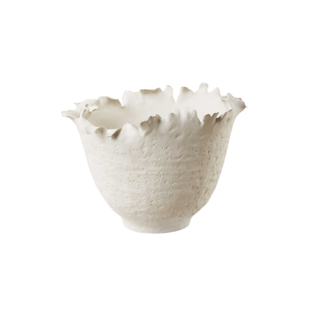 WAVE BOWL, IVORY