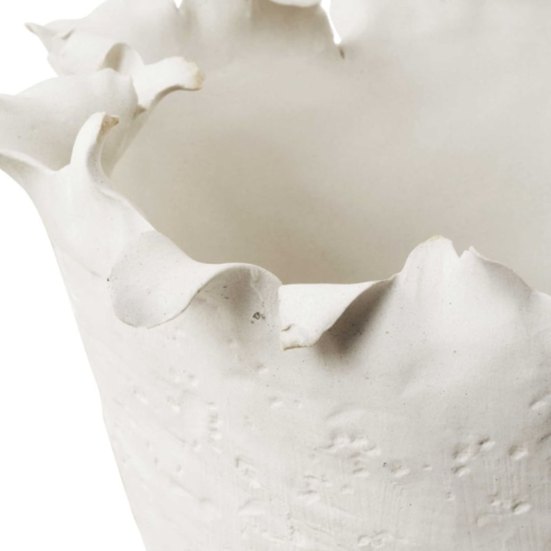 WAVE BOWL, IVORY