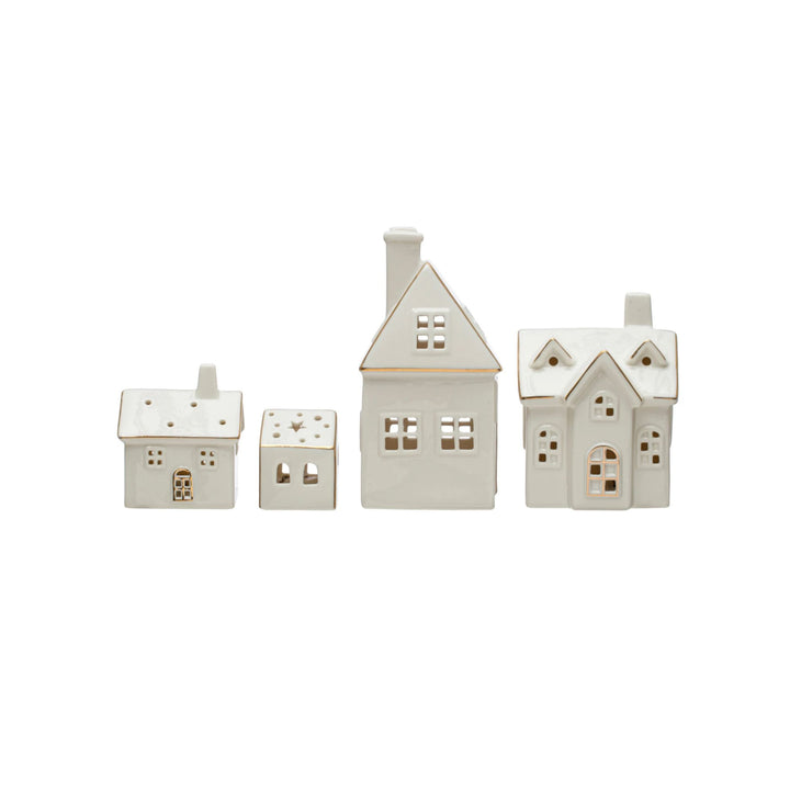 STONEWARE VILLAGE, ASSORTED