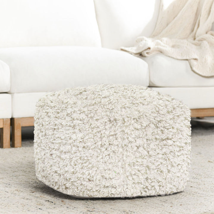 CARTERS POUF,  IVORY