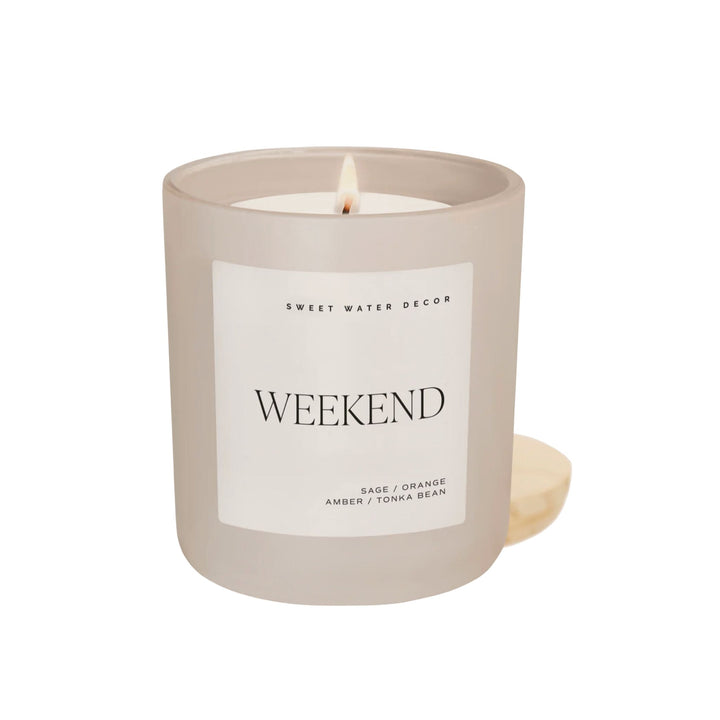 WEEKEND SOY CANDLE, 15OZ