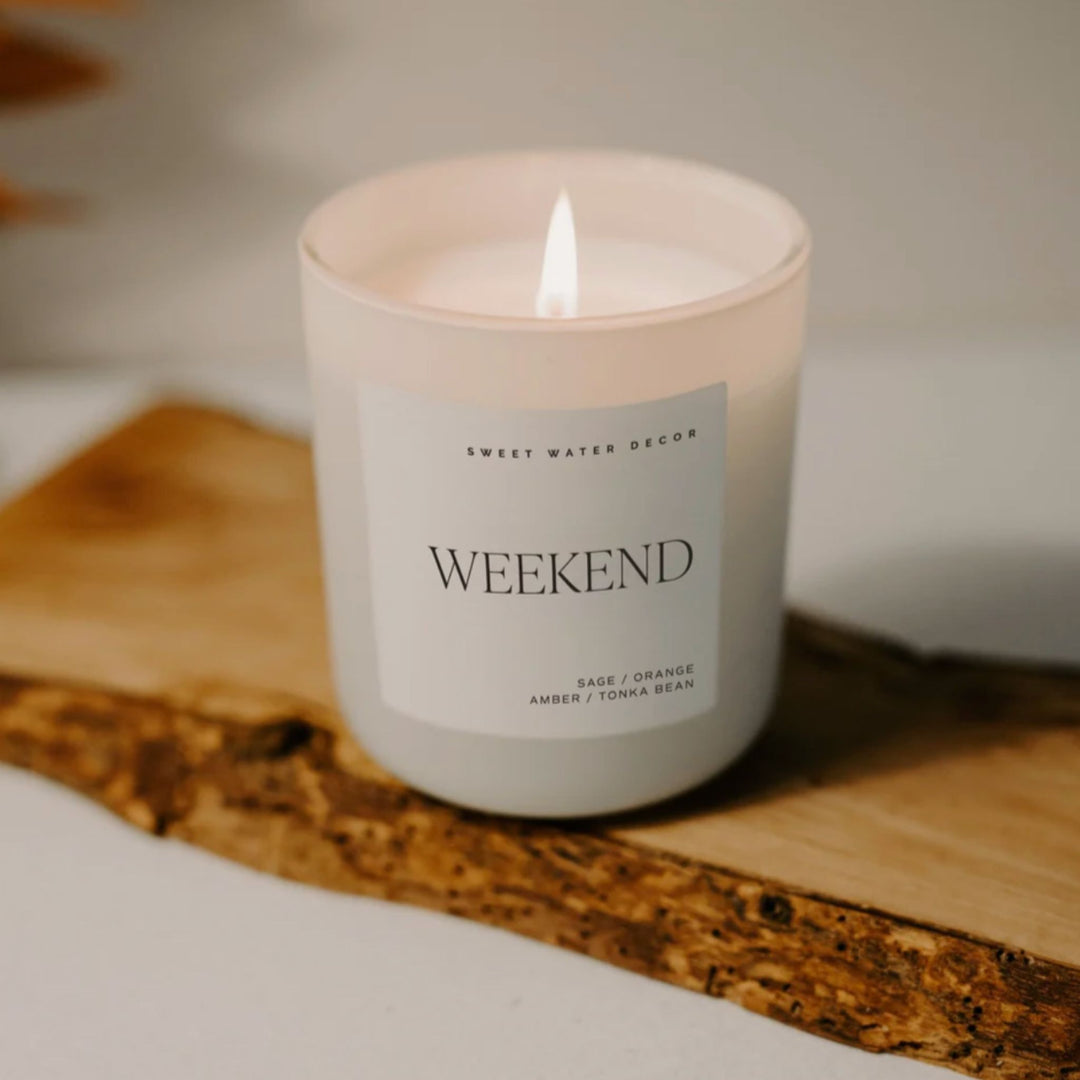 WEEKEND SOY CANDLE, 15OZ