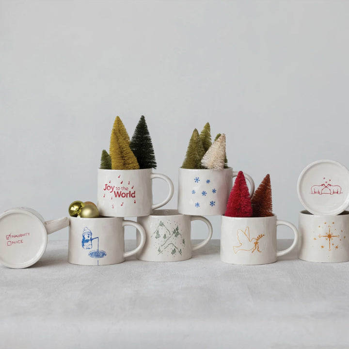 HOLIDAY MUG W/ SECRET IMAGE, ASSORTED