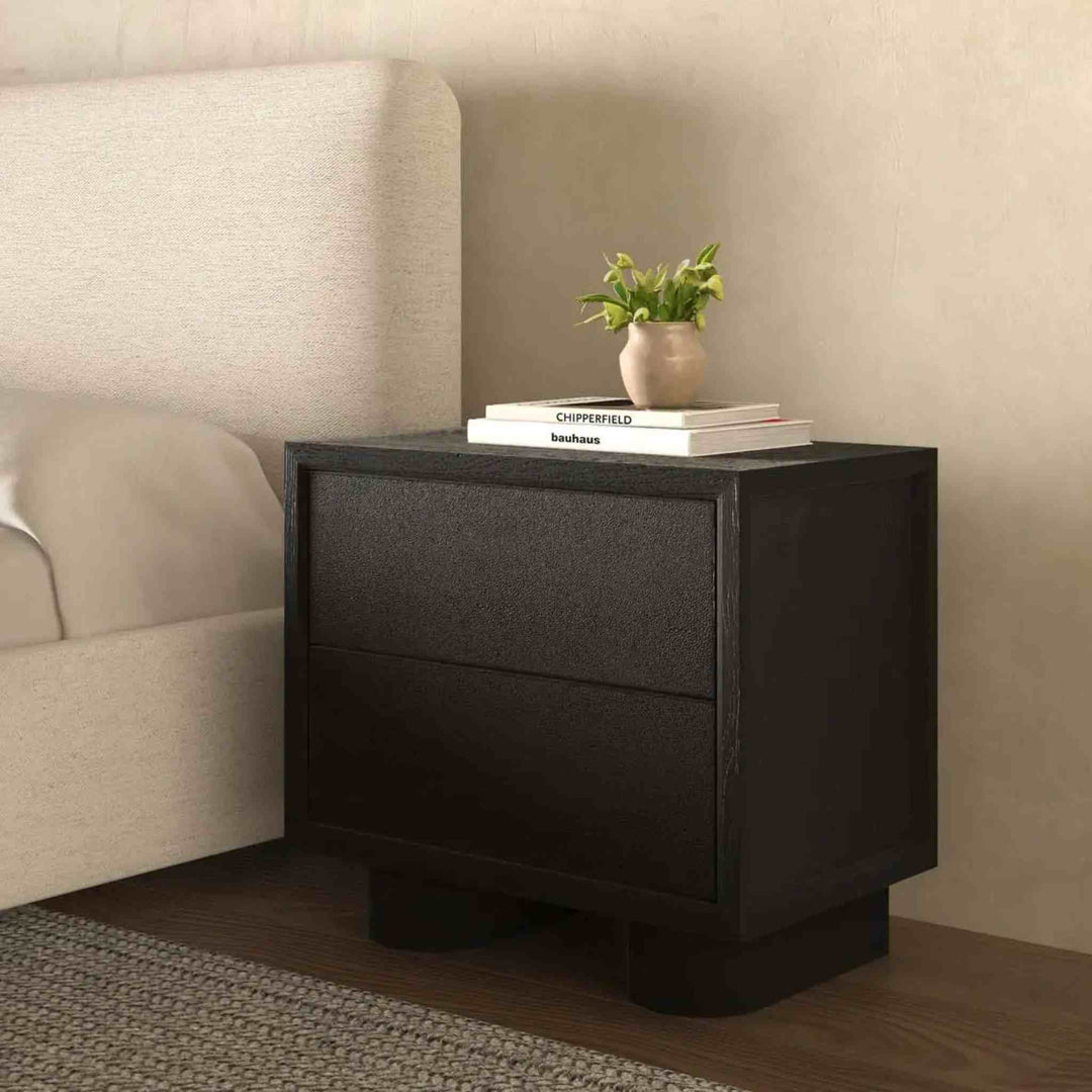 MARCUS NIGHTSTAND, BLACK