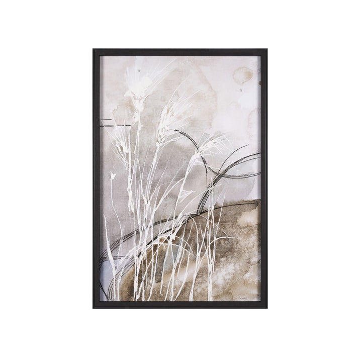 BLOWING GRASS, FRAMED ART