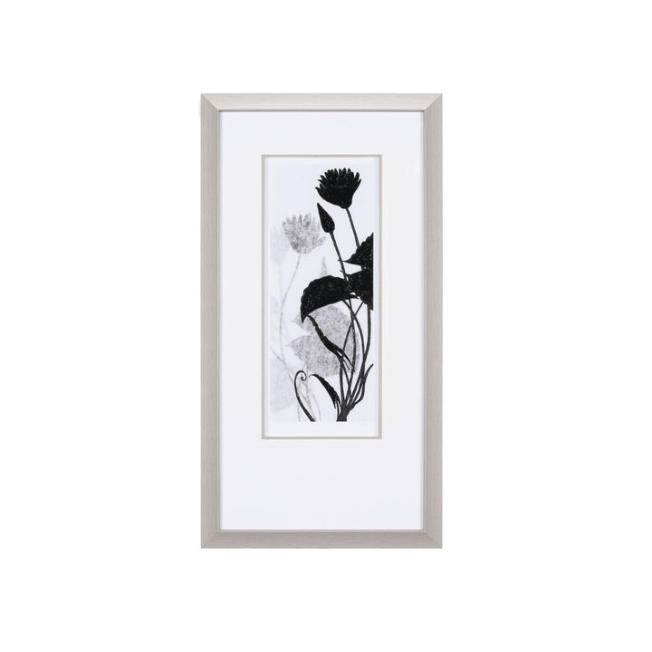 FLORAL SILHOUETTE WALL ART