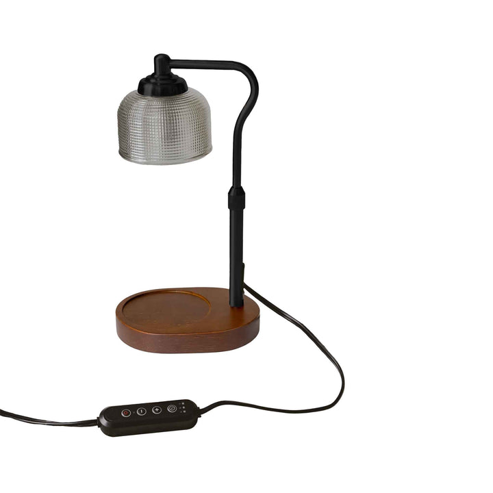 CANDLE LAMP WARMER, BLACK