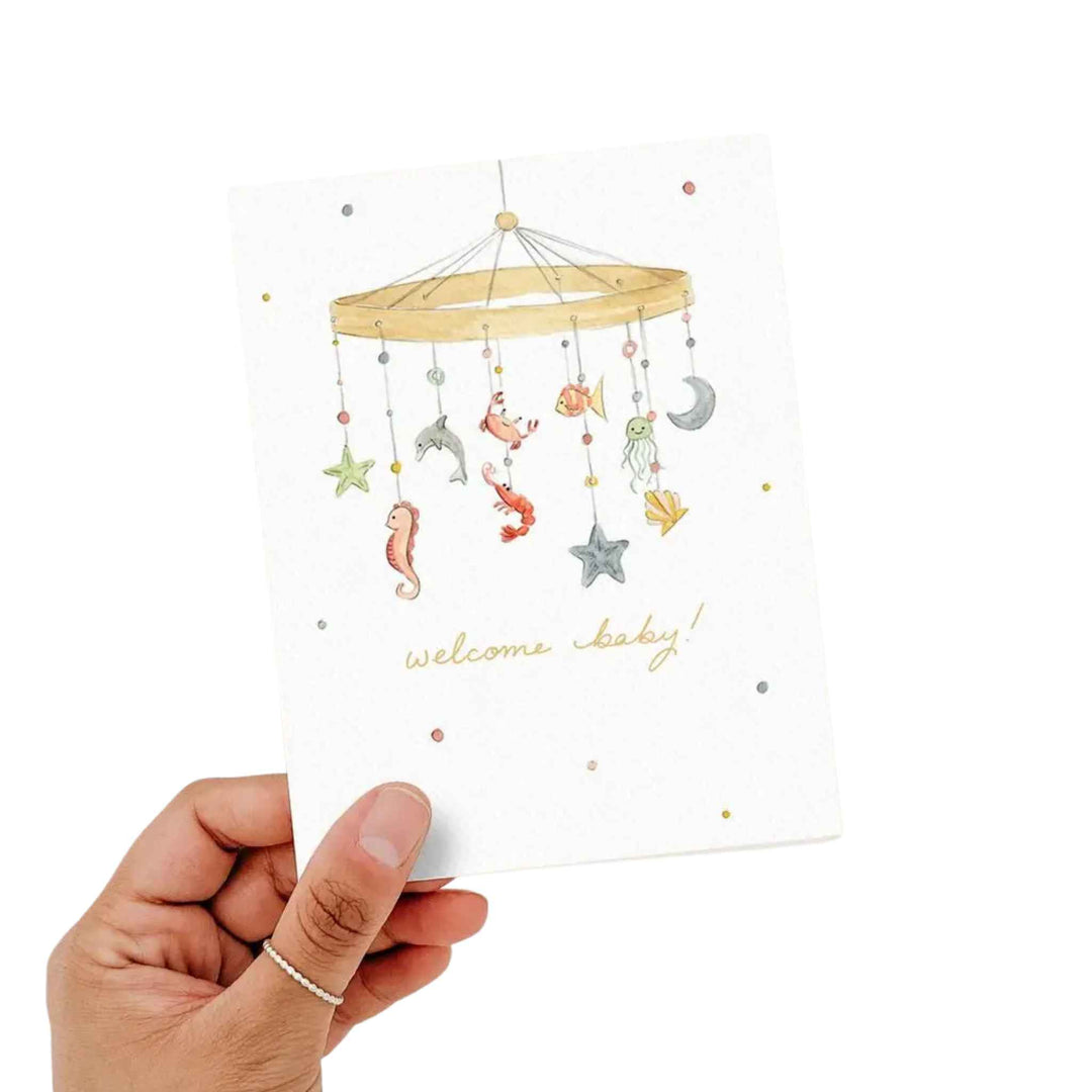 WELCOME BABY, CARD