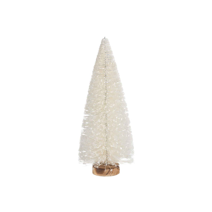 BOTTLE BRUSH TREE, OFF WHITE