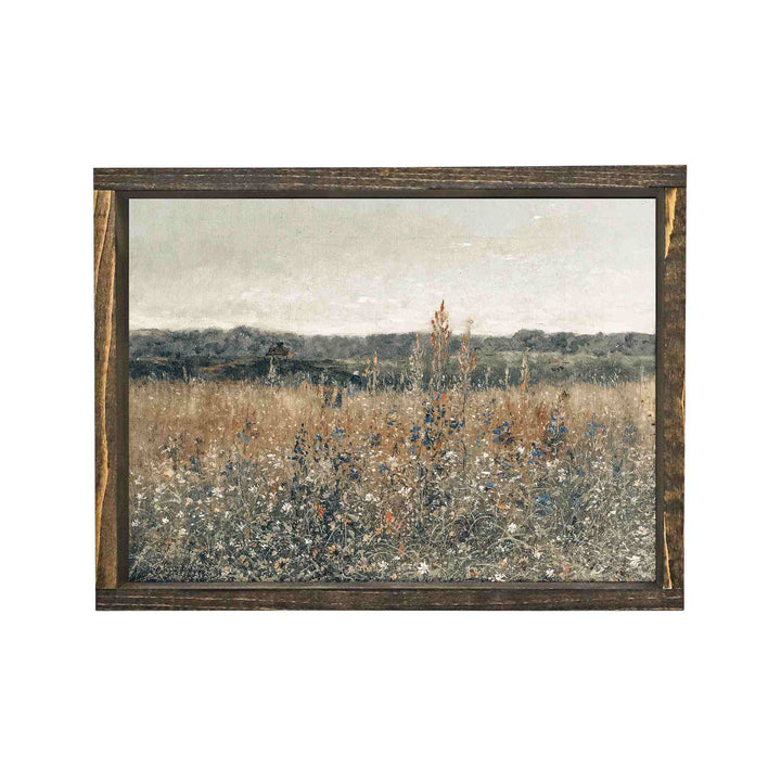 VINTAGE WILDFLOWERS PRINT