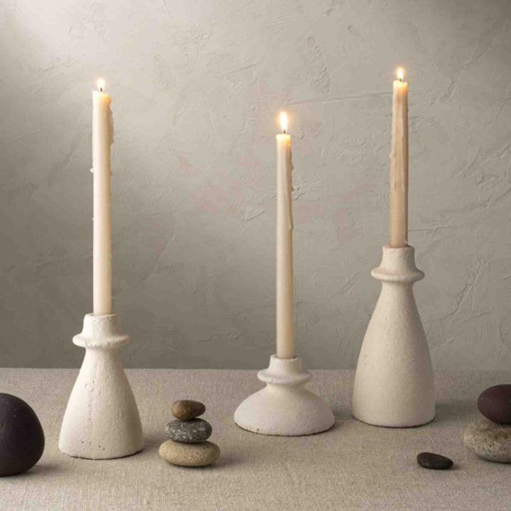 ARTA TERRACOTTA, CANDLE HOLDER