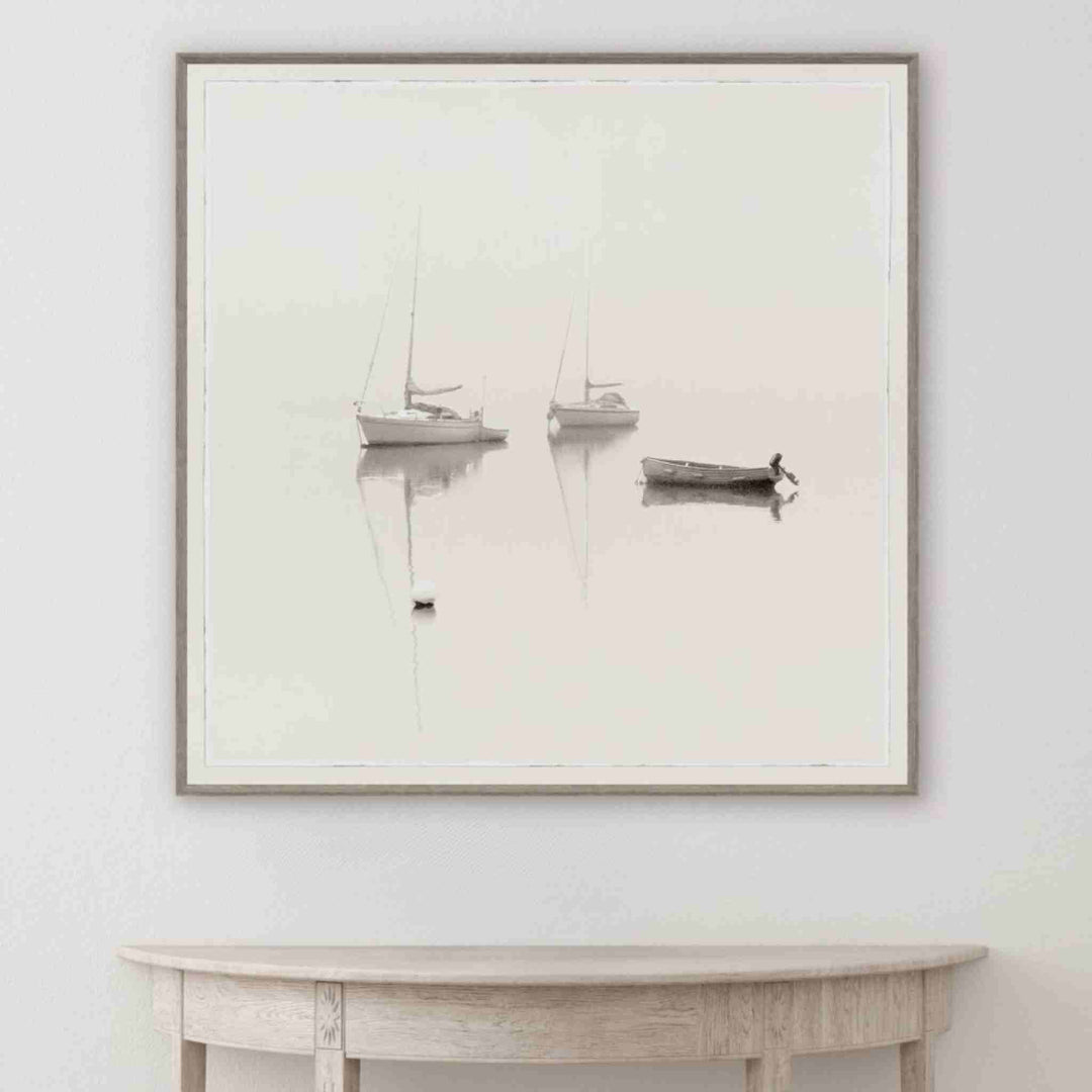 AT ANCHOR, FRAMED ART