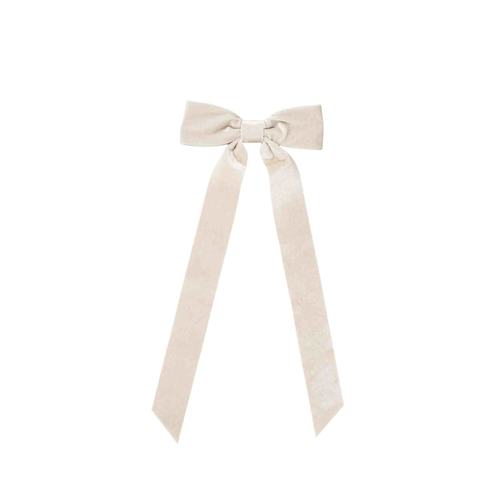 VELVET BOW W/CLIP