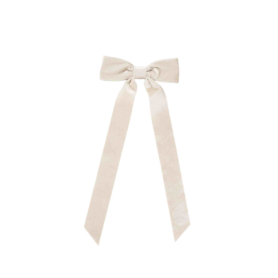 VELVET BOW W/CLIP