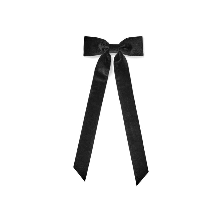 VELVET BOW W/CLIP