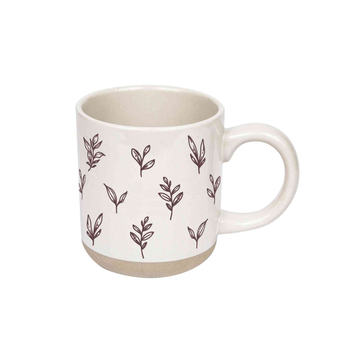 BROWN LEAVES, COFFEE MUG