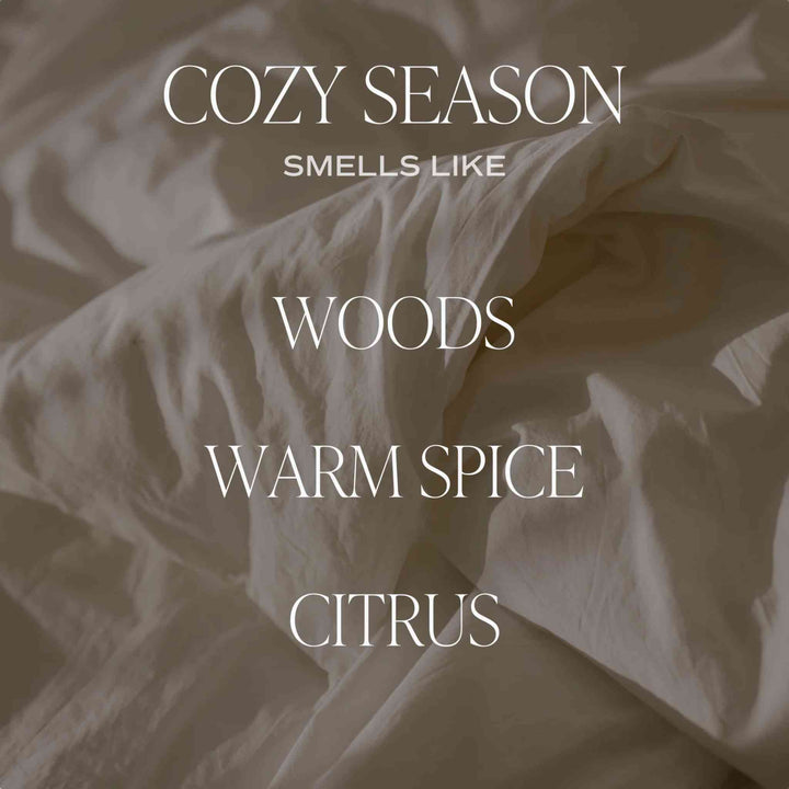 COZY SEASON CANDLE, 9OZ