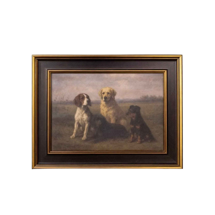 DOG BREEDS, ANTIQUE INSPIRED FRAME