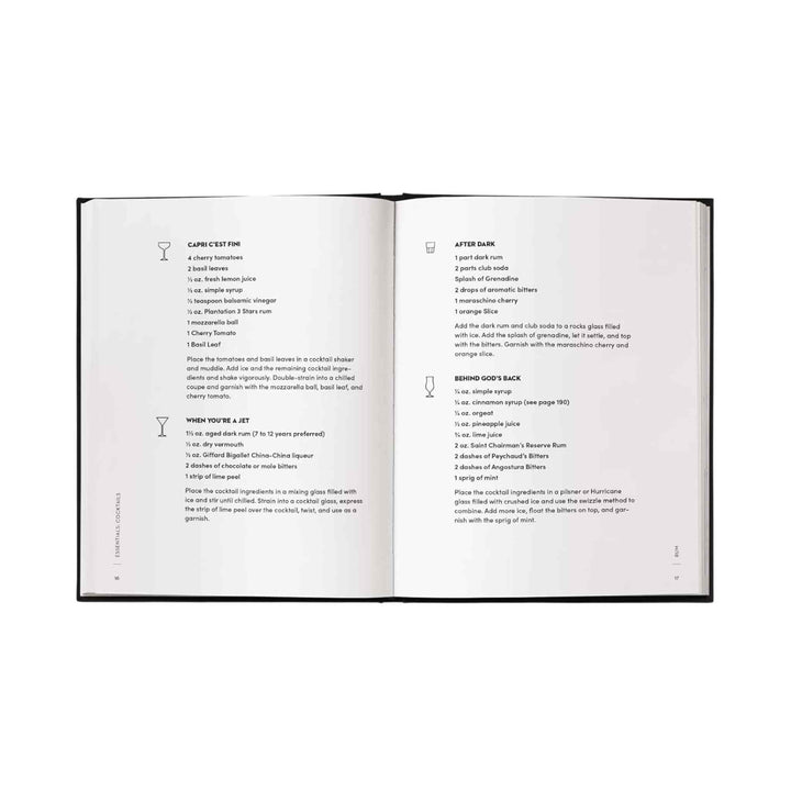 ESSENTIALS: COCKTAILS, OVER 500 CLASSIC RECIPES, BOOK