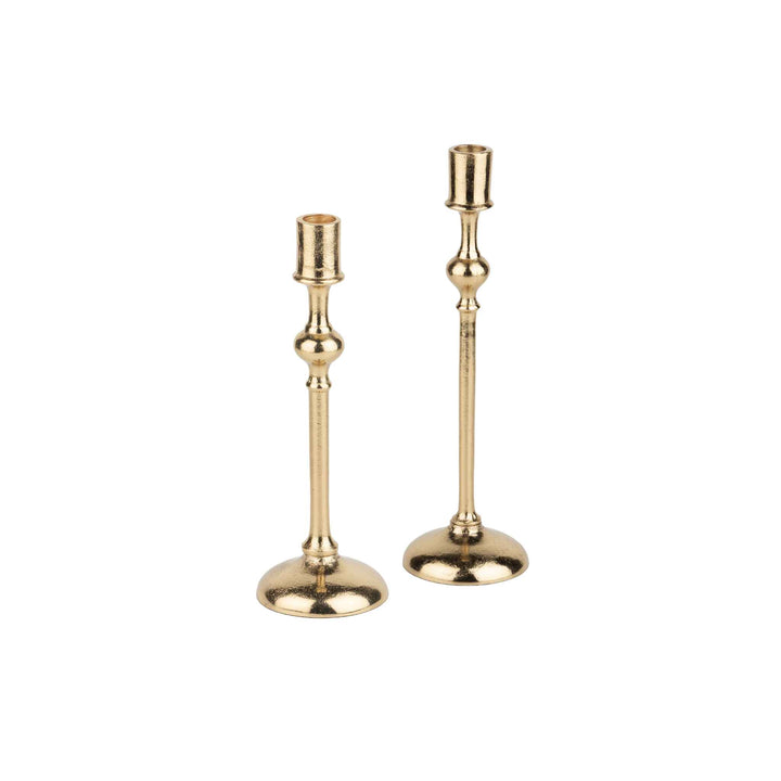 GOLD METAL TAPER HOLDER