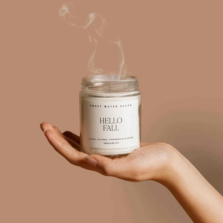 HELLO FALL CANDLE