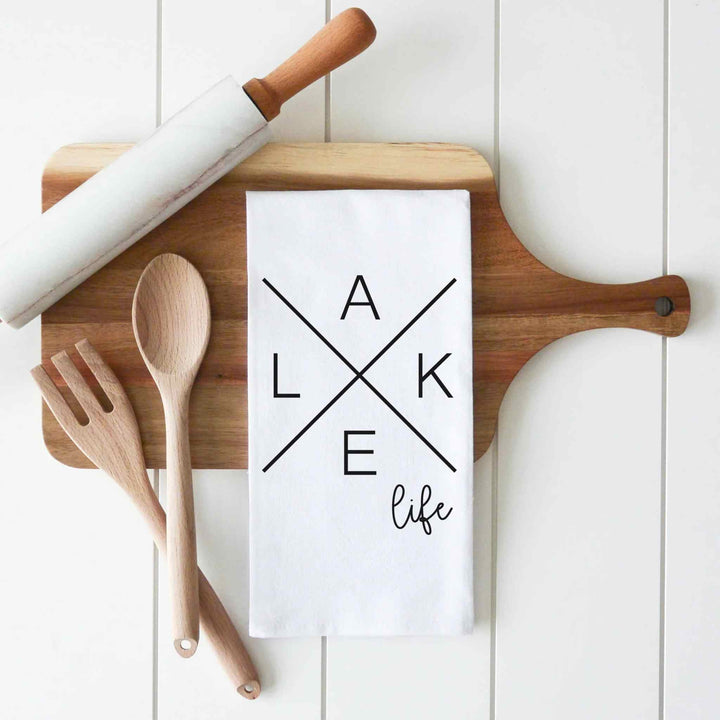 LAKE LIFE, TEA TOWEL