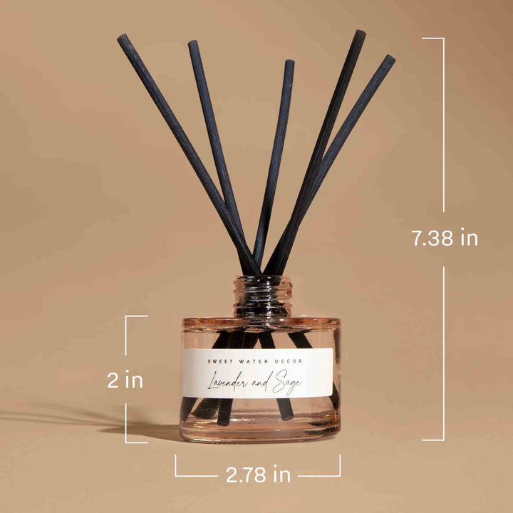 LAVENDER AND EUCALYPTUS, REED DIFFUSER