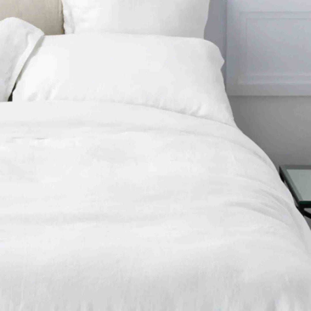 LINEN WHITE DUVET COVER