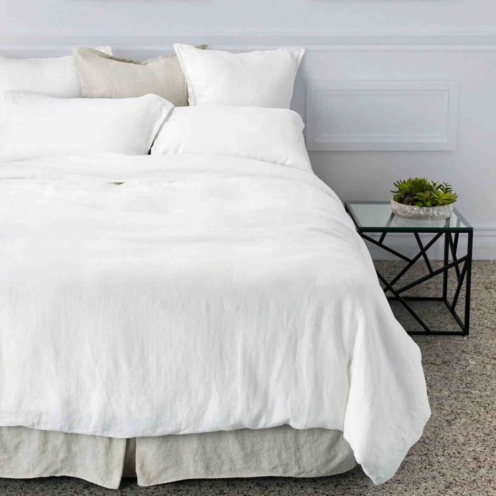 LINEN WHITE DUVET COVER