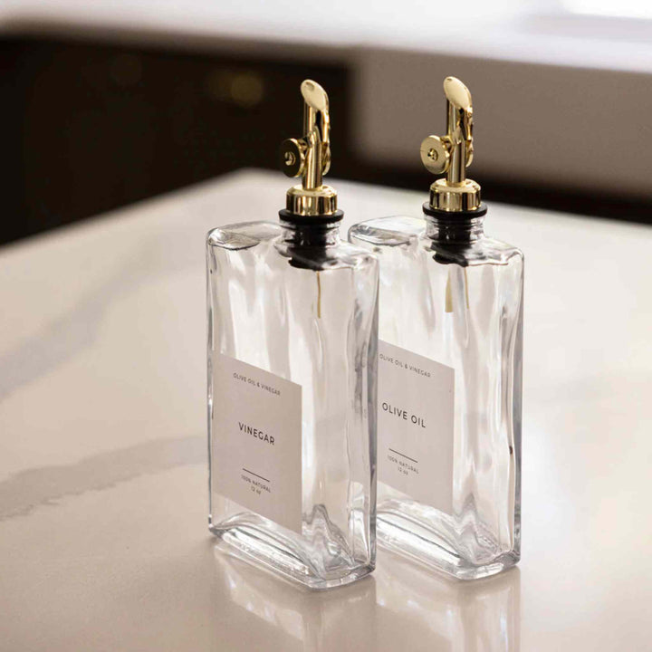 GLASS DISPENSER BOTTLE