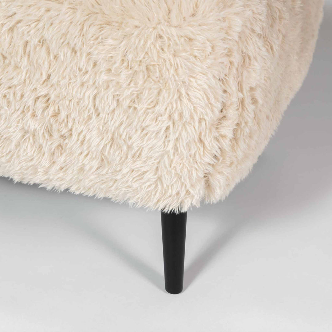 BRITTANY SQUARE OTTOMAN, DOWNY CREAM