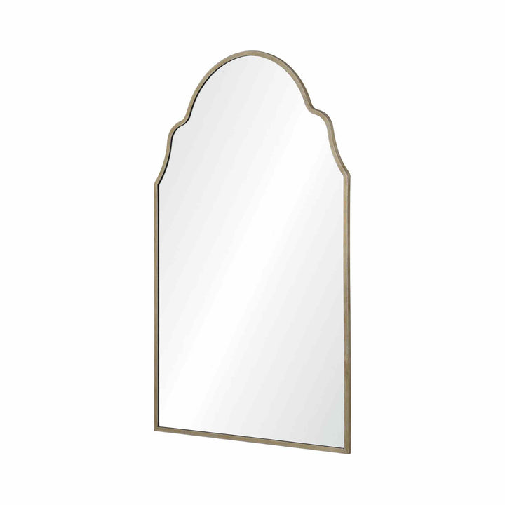 NATASHA MIRROR, ANTIQUE SILVER