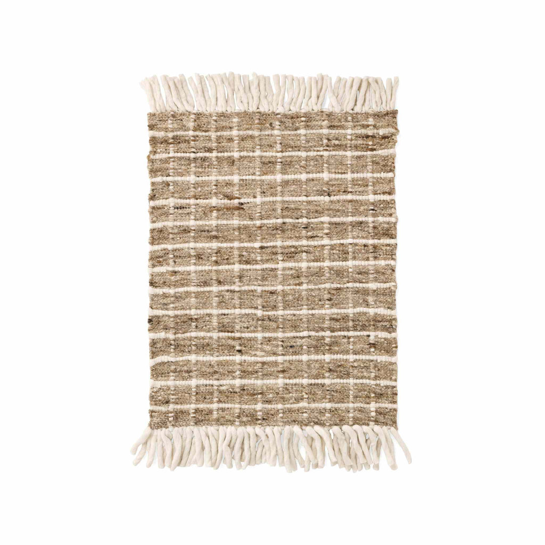 HANDWOVEN HANDCARDED WOOL RUG COLLECTION