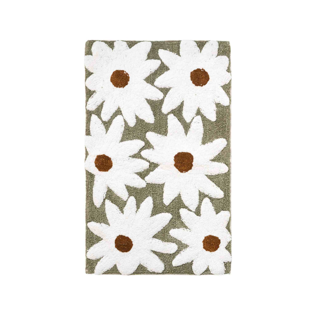 TUFTED BATH MAT, DAISIES