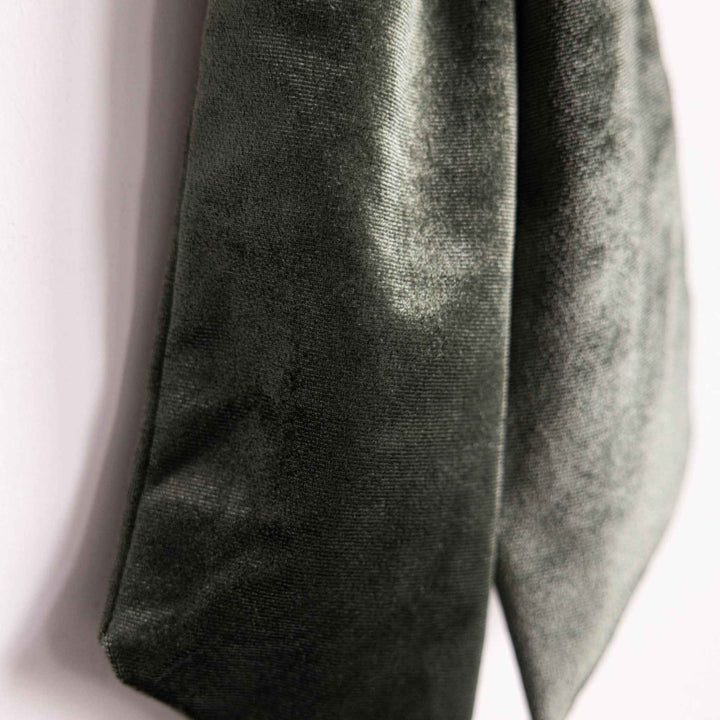 SAGE VELVET BOW