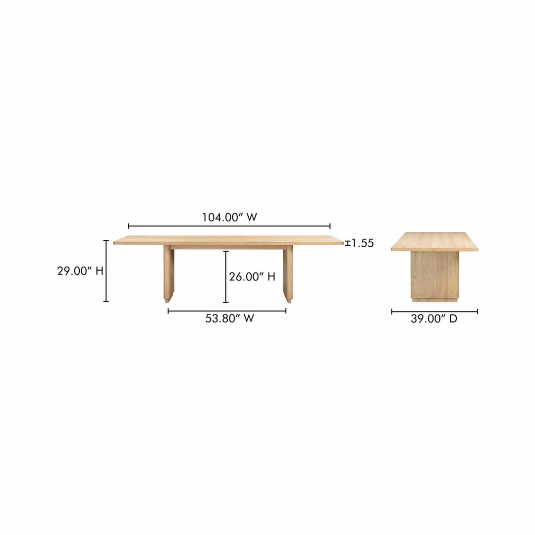 ROUND OFF DINING TABLE