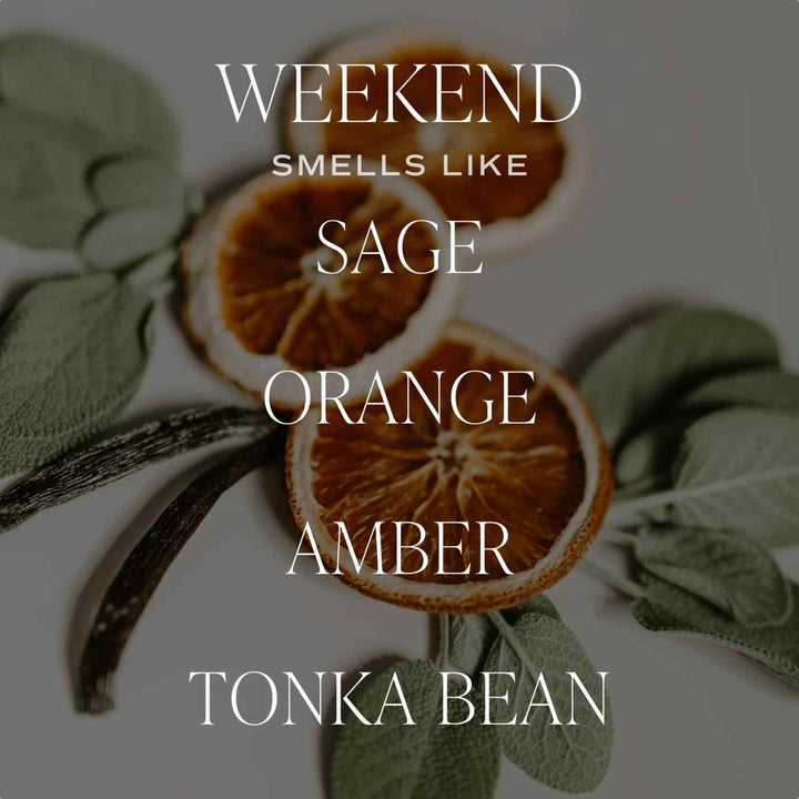 WEEKEND SOY CANDLE, 12OZ
