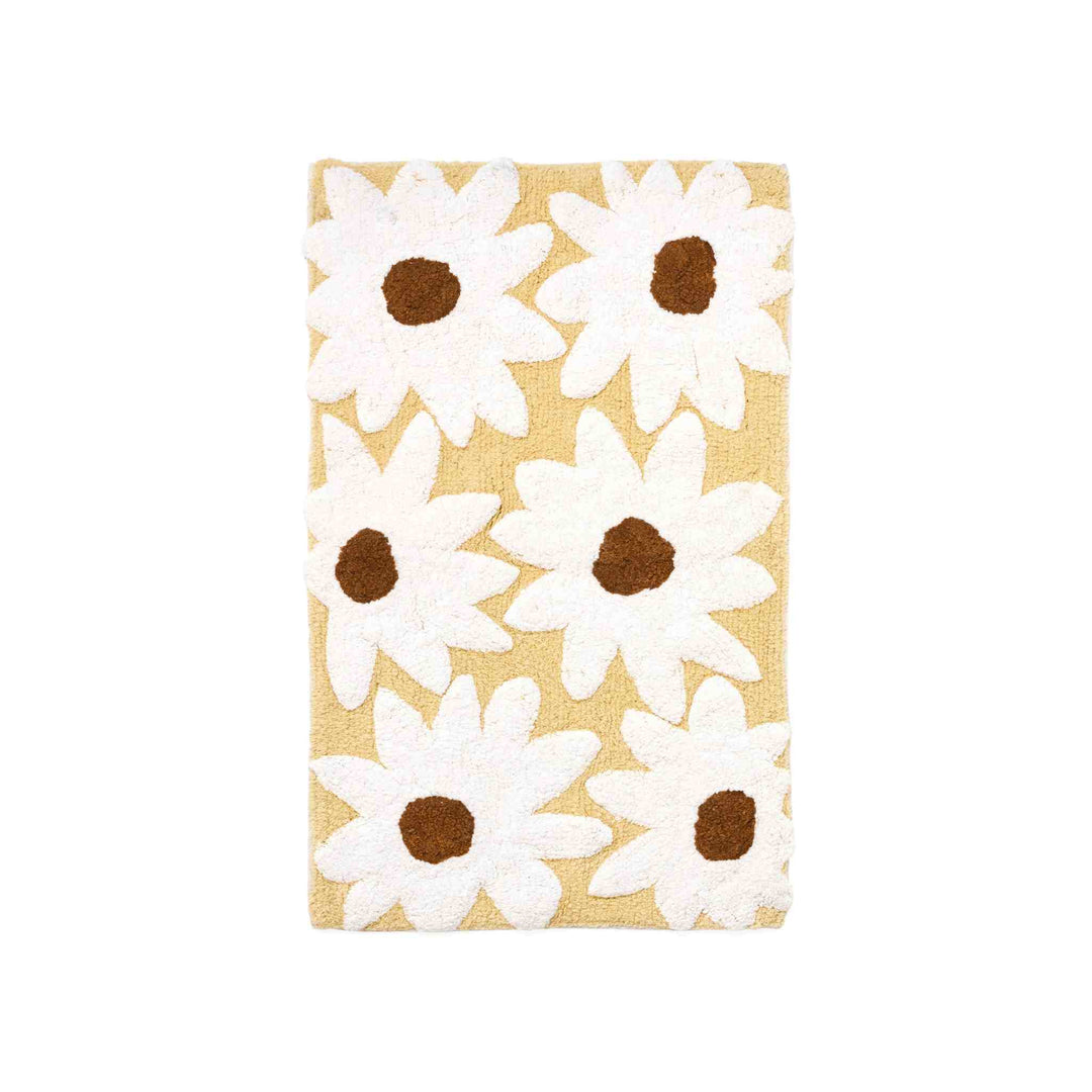 TUFTED BATH MAT, DAISIES