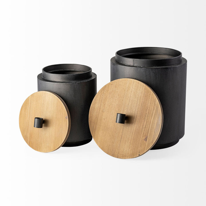 CYBAL METAL JARS, S/2