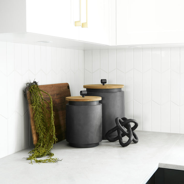 CYBAL METAL JARS, S/2